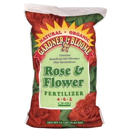 Kellogg Supply Kellogg 8647 12 lbs. Rose & Flower Fertilizer 165178